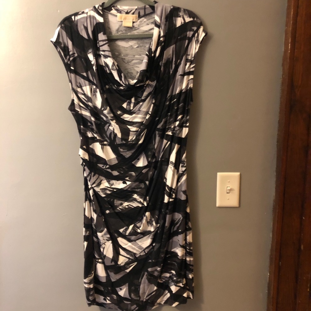 MICHAEL Michael Kors Black and White Dress